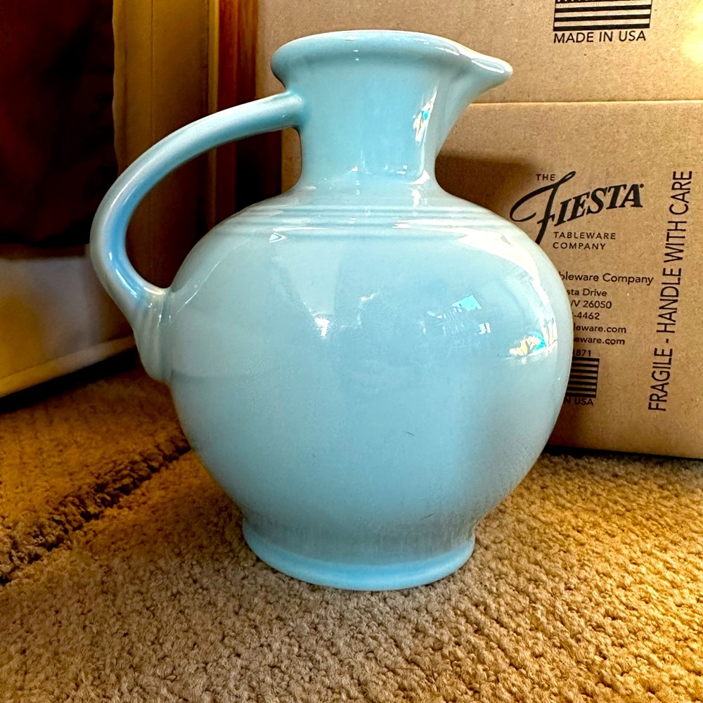 Fiestaware Carafe in Sky blue 60oz